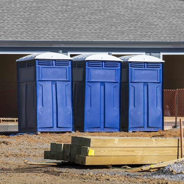 are there any restrictions on what items can be disposed of in the portable restrooms in Highland Lake NY